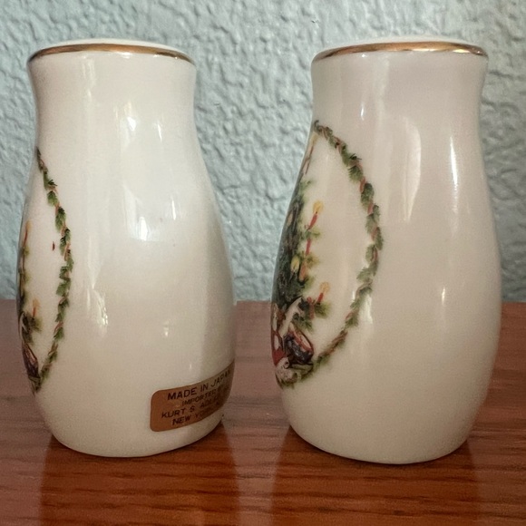 Vintage Kurt S Adler (KSA) Salt & Pepper Christmas Tree Design Made in Japan NWT - Picture 4 of 10